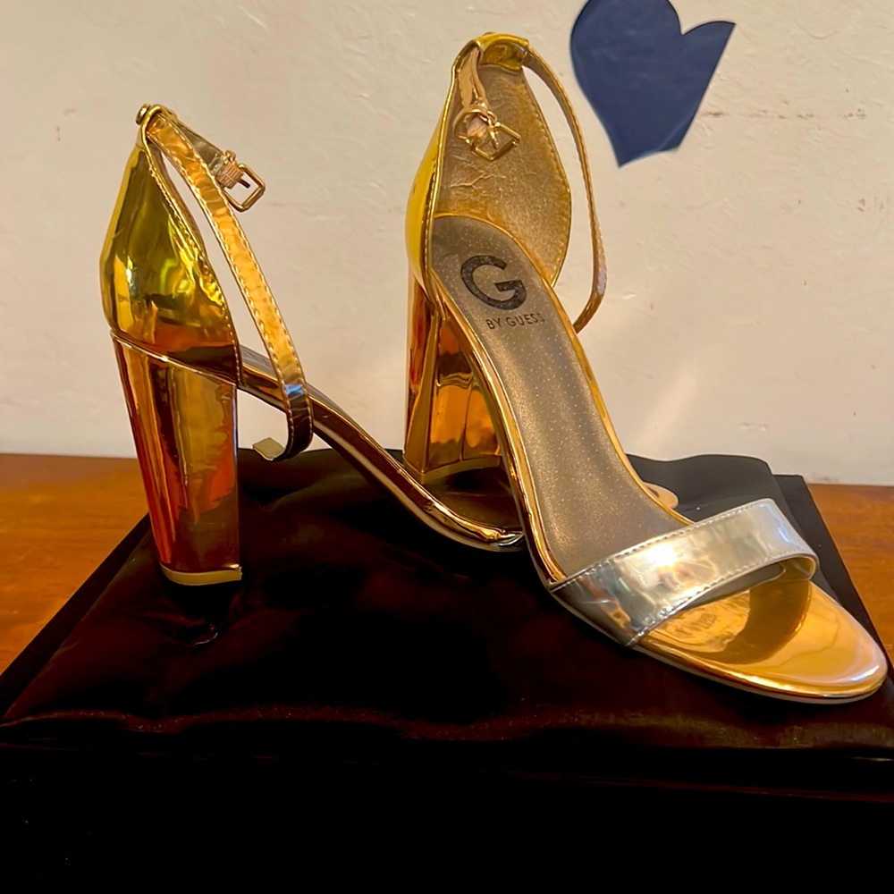 Shoes champagne color and blush